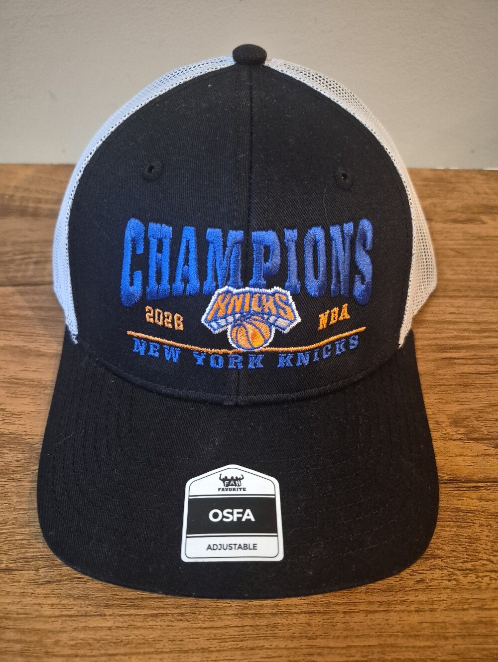 NBA NY KNICKS Champions Hat